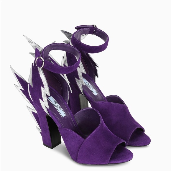 Prada Thunderbolt Ankle Strap Sandals 36 - Picture 7 of 15